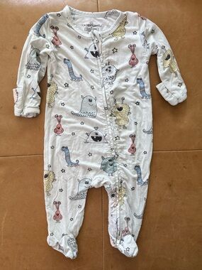 Caden Lane Viscose Bamboo Footie Newborn